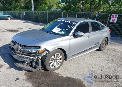 2022 Honda Civic Lx z USA, uszkodzony, nr VIN 2HGFE2F23NH542536